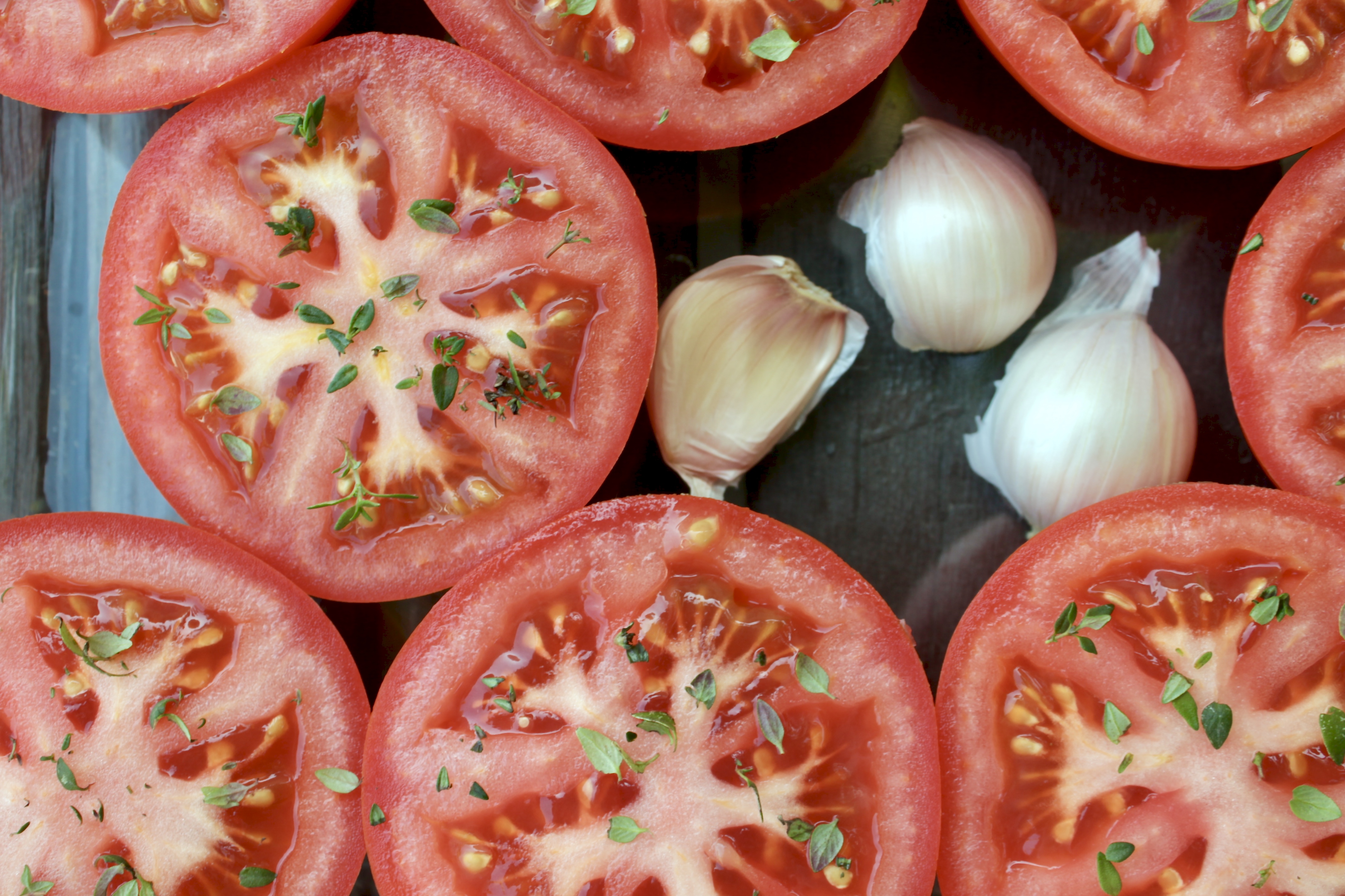 Tomatoes and Garlic